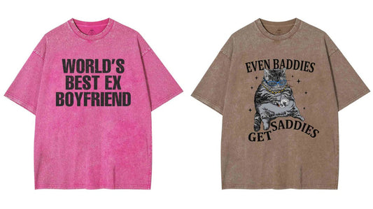 Prepare Y2K Washed T-Shirts for 2025 Autumn Early
