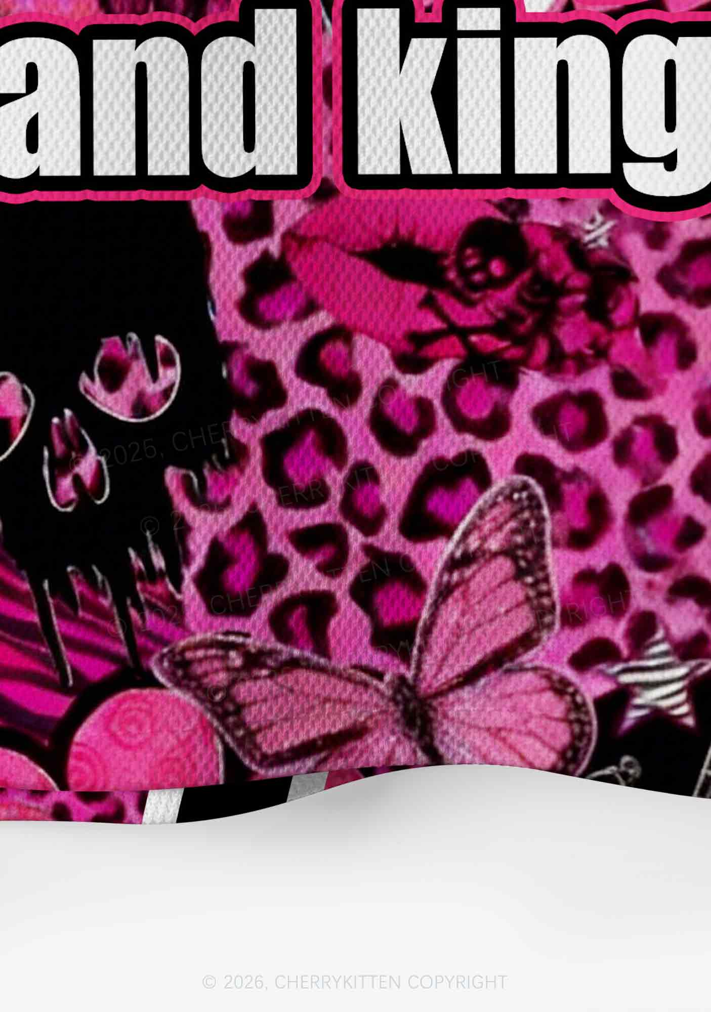 Punk Rock Princess Y2K Crop Sport Jersey Shirts Cherrykitten