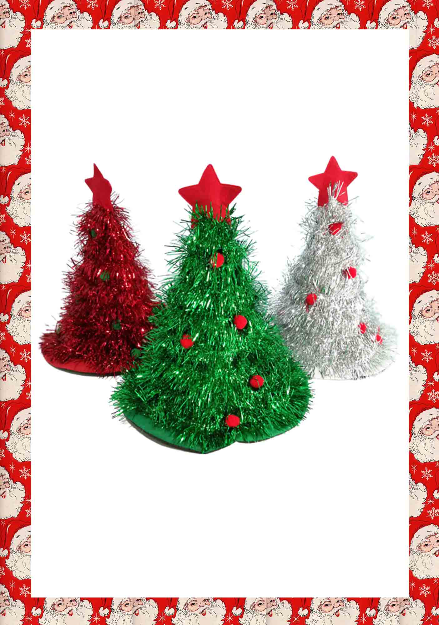 Y2K Pentagram Christmas Tree Hat