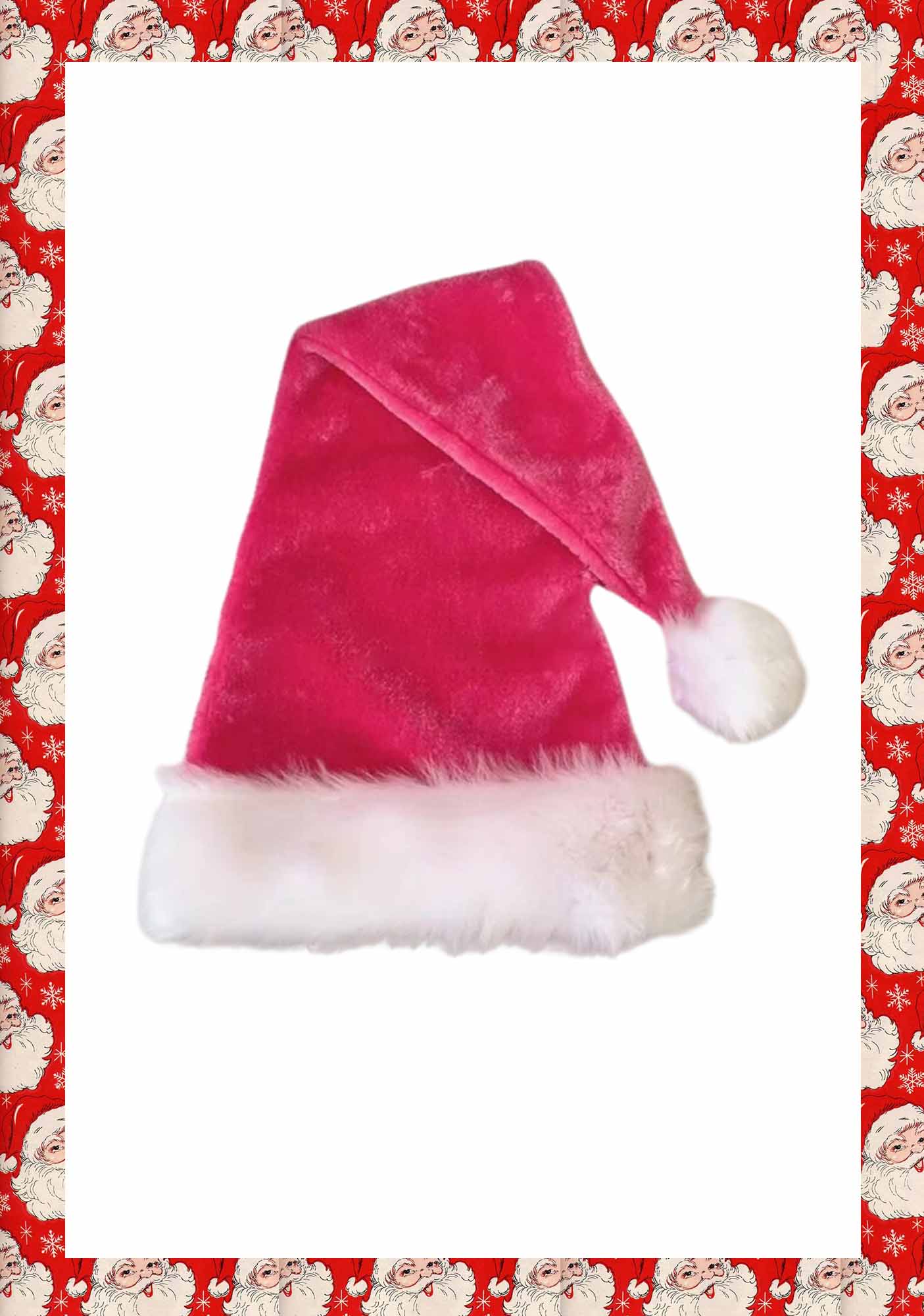 Y2K 75cm Long Plush Christmas Hat