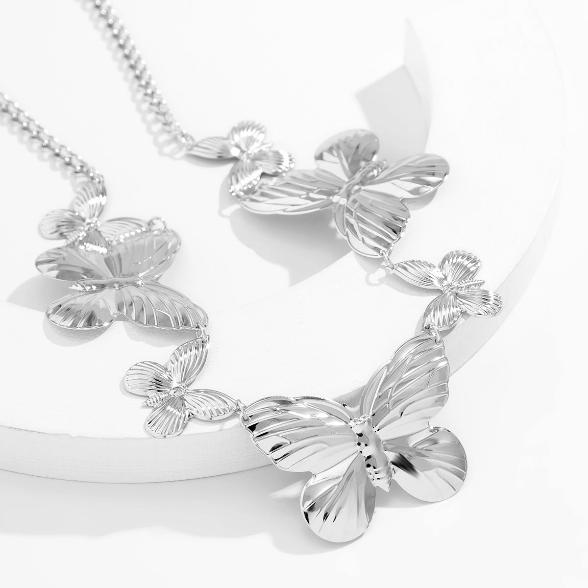 Punk Three Dimensional Stitching Butterfly Waist Chain