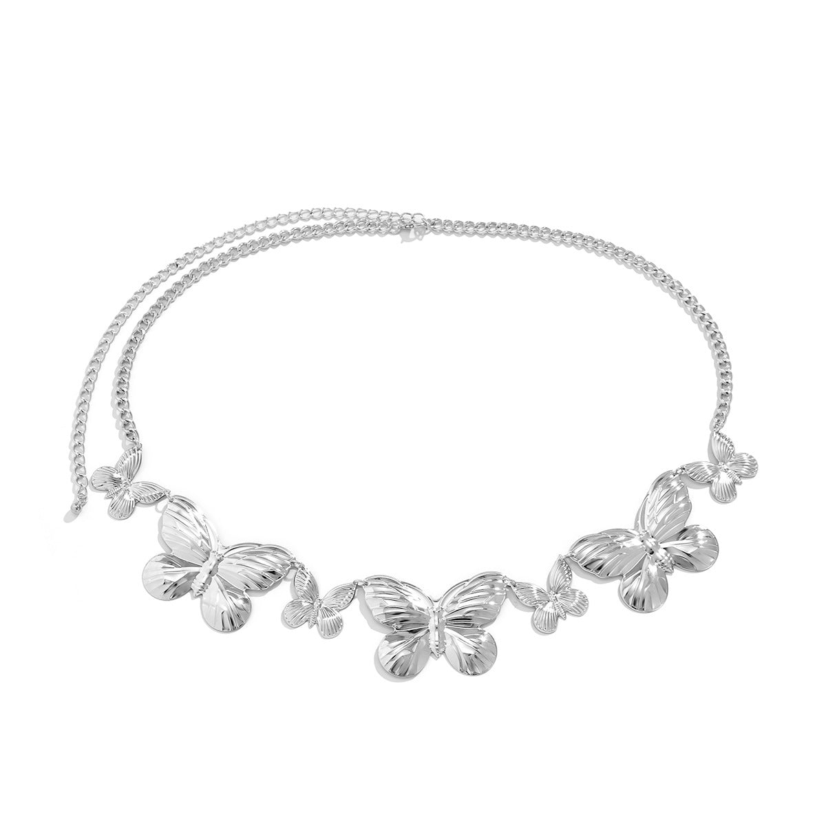 Punk Three Dimensional Stitching Butterfly Waist Chain