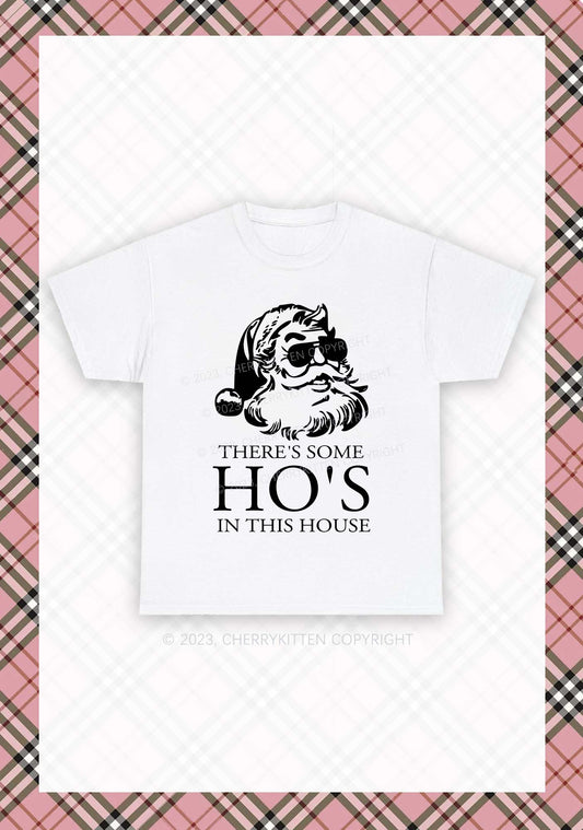 There's Some HO'S In This House Christmas Chunky Shirt Cherrykitten