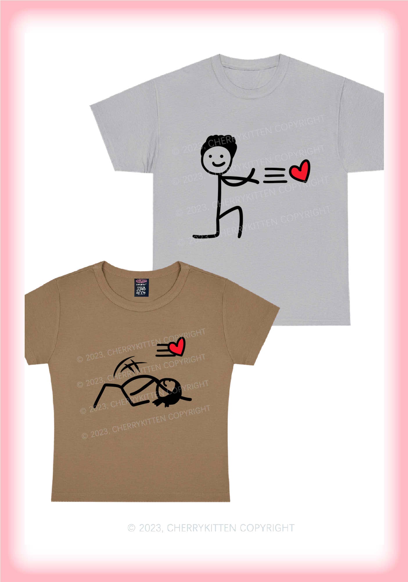 Reject Love Y2K Valentine's Day Shirt Cherrykitten