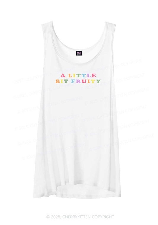 Bit Fruity Pride Y2K Sheer Boyfriend Tank Cherrykitten
