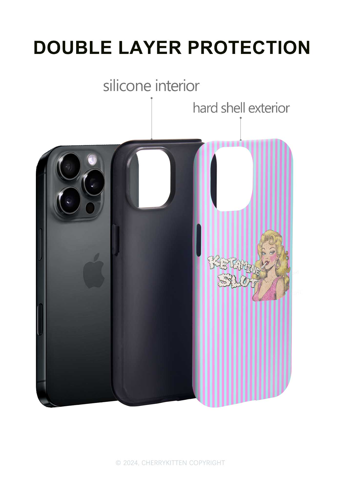 K Slxt Y2K Phone Case Cherrykitten