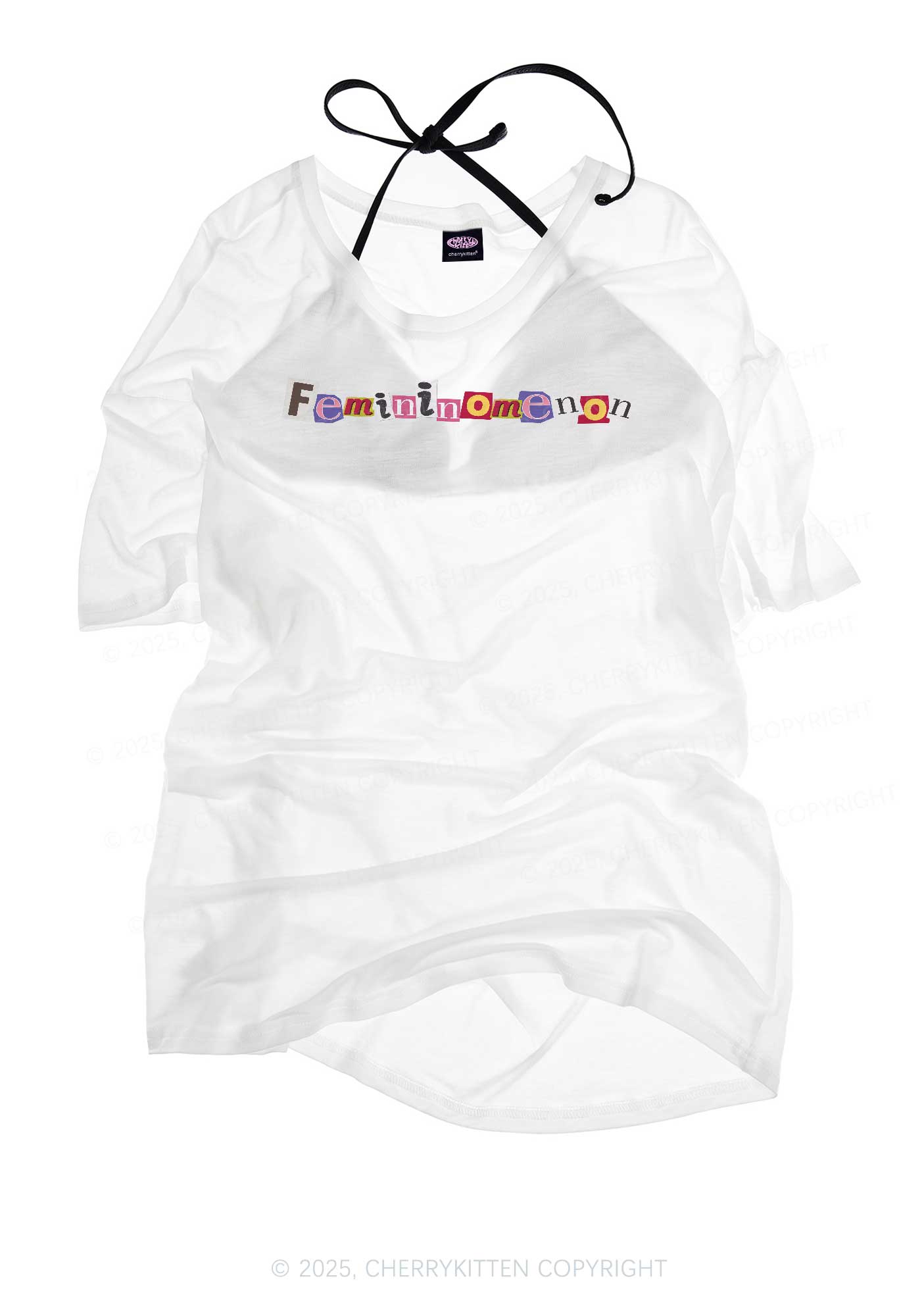 Femininomenon Y2K Sheer Boyfriend Tee Cherrykitten