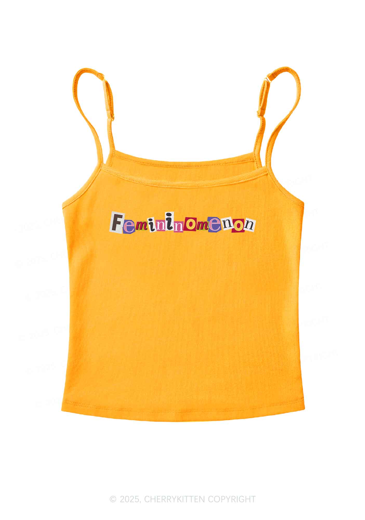 Femininomenon Pride Y2K Spaghetti Strap Cami Cherrykitten