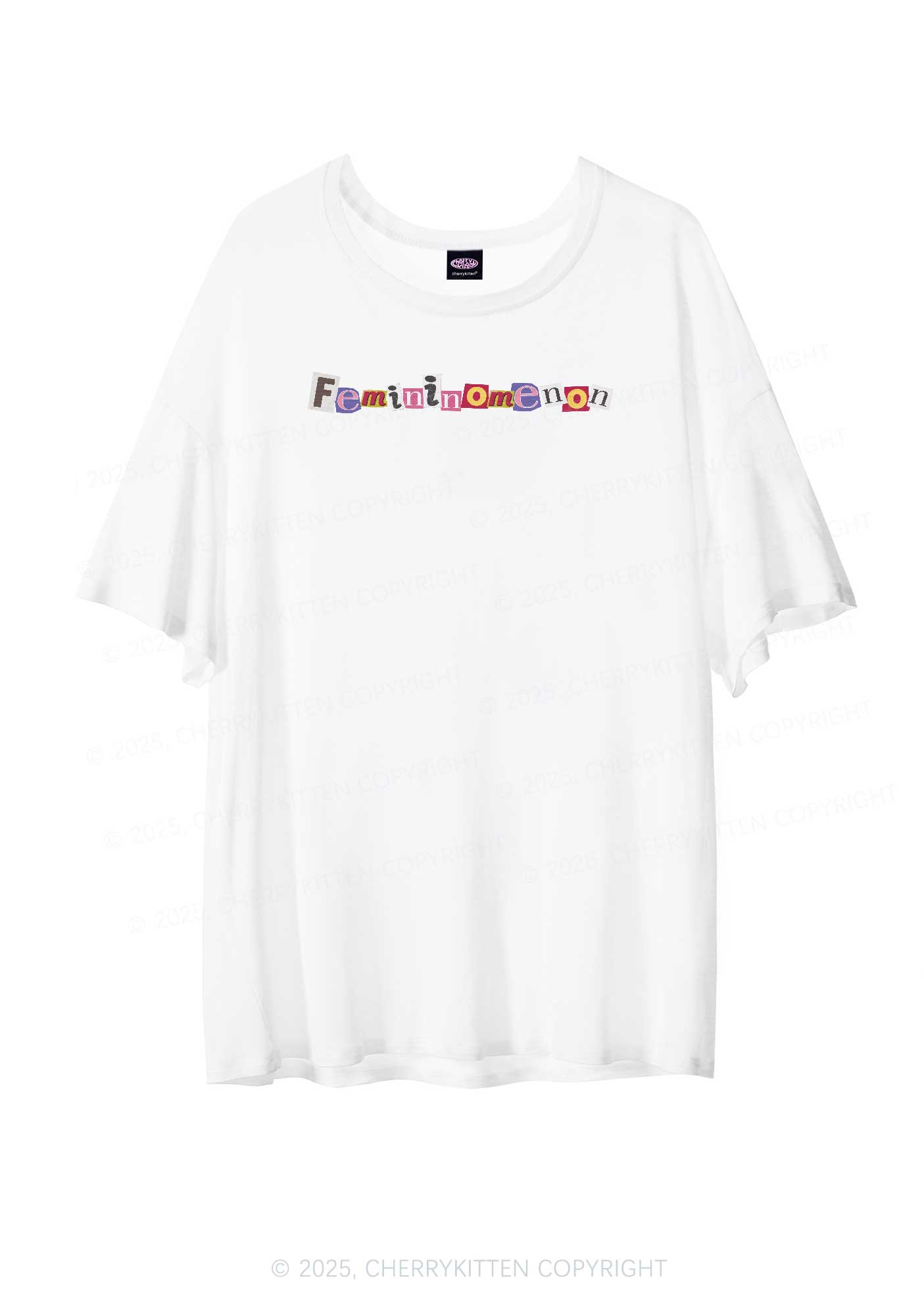 Femininomenon Y2K Sheer Boyfriend Tee Cherrykitten
