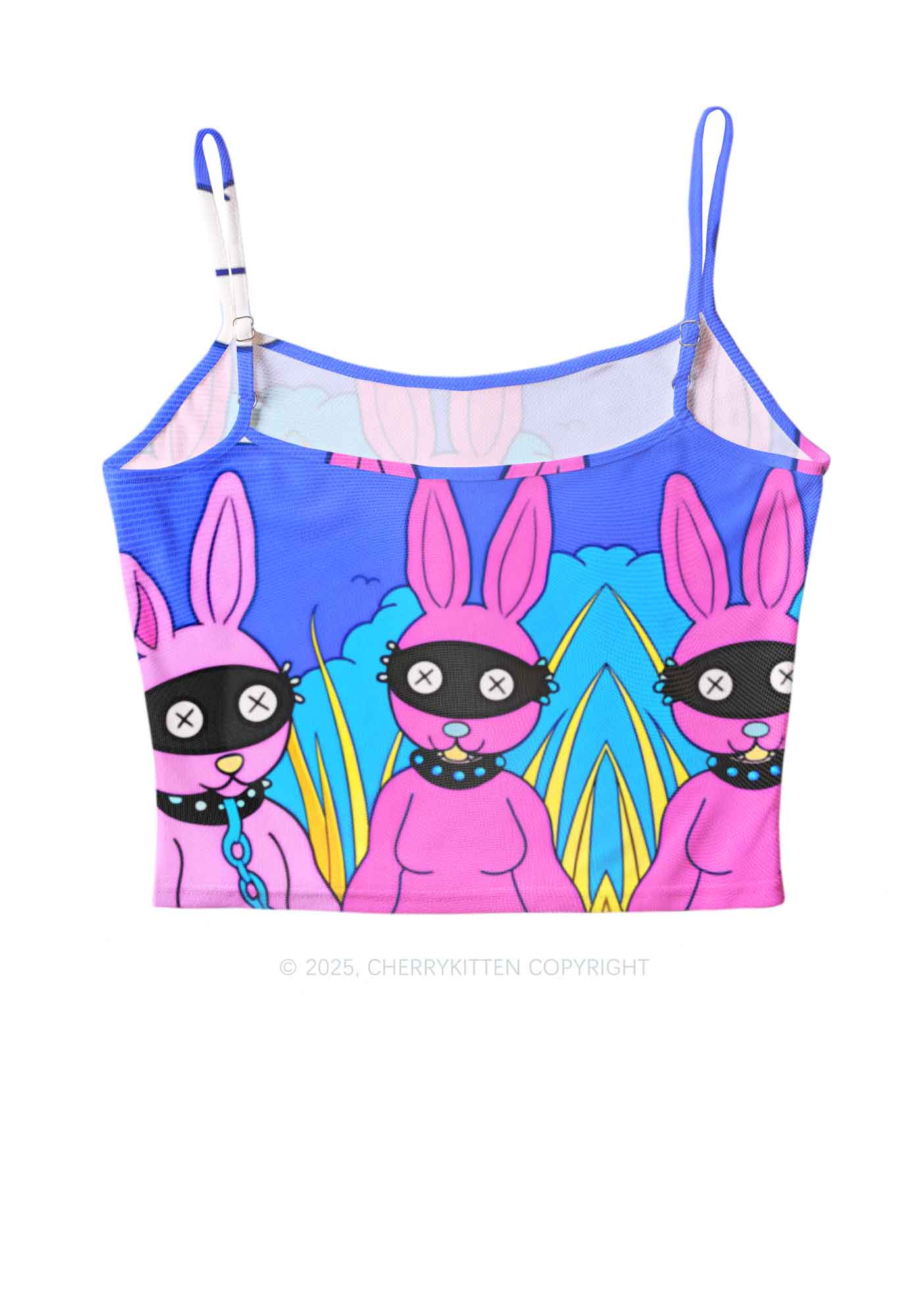 BDSM Bunny Y2K Mesh Cami Tank Cherrykitten