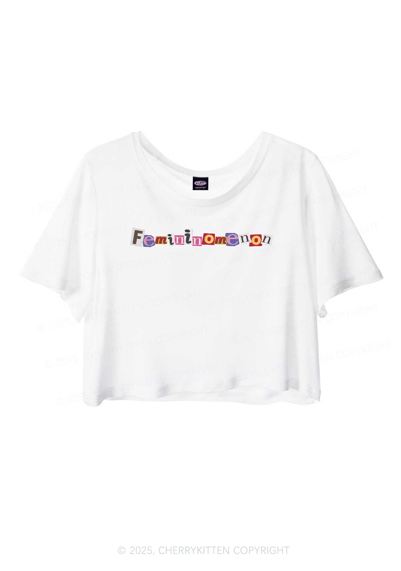 Femininomenon Y2K Sheer Crop Tee Cherrykitten