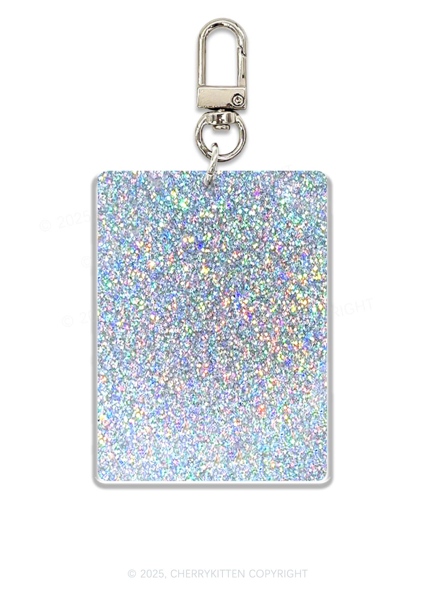 The Rat Smoking 1Pc Y2K Glitter Keychain Cherrykitten