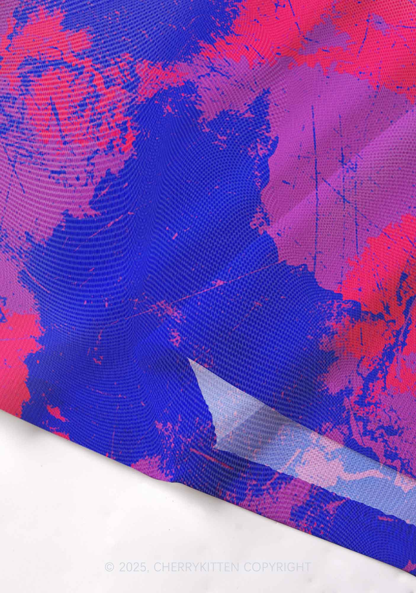 Bisexual Ink Pride Y2K Mesh Cami Tank Cherrykitten