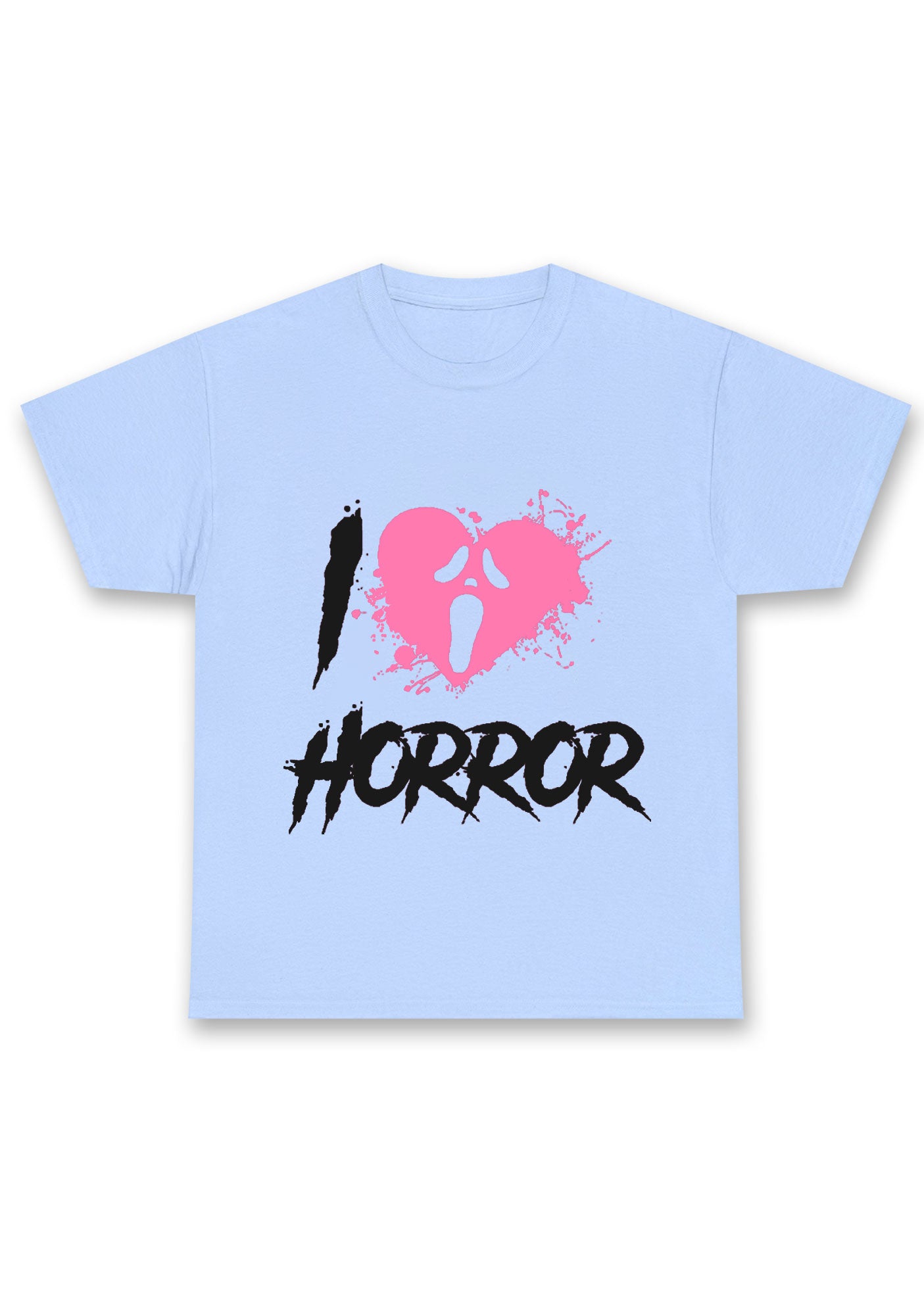 Halloween I Love Horror Chunky Shirt