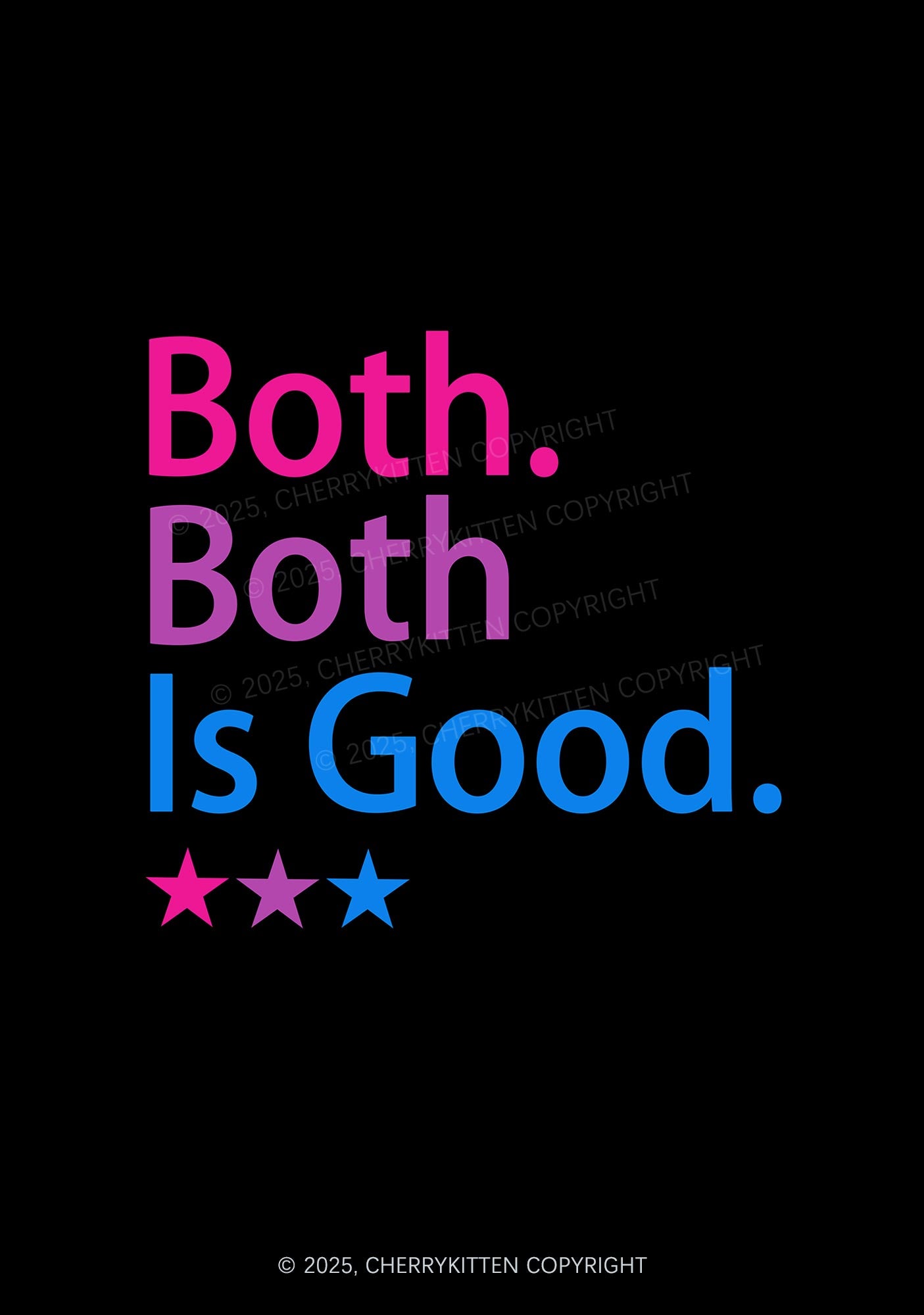 Both Is Good Pride 1Pc Y2K Pin Badge Cherrykitten