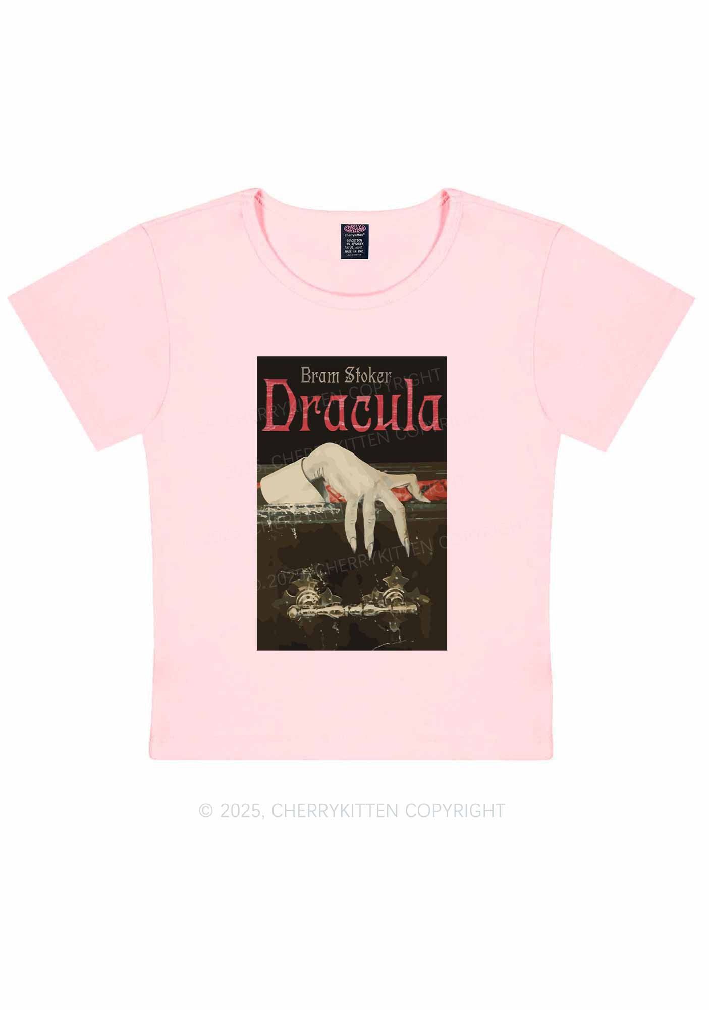 Halloween Creepy Claw Y2K Baby Tee Cherrykitten