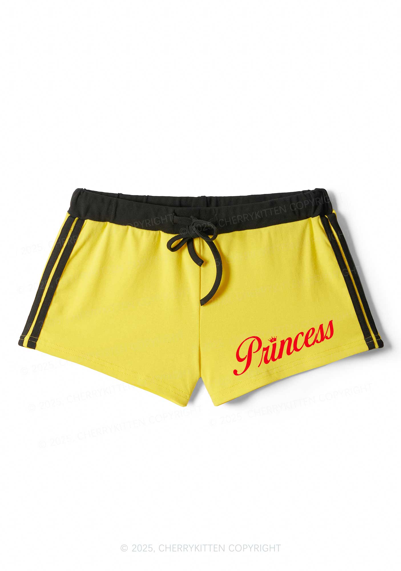 Princess Y2K Drawstring Mini Shorts Cherrykitten