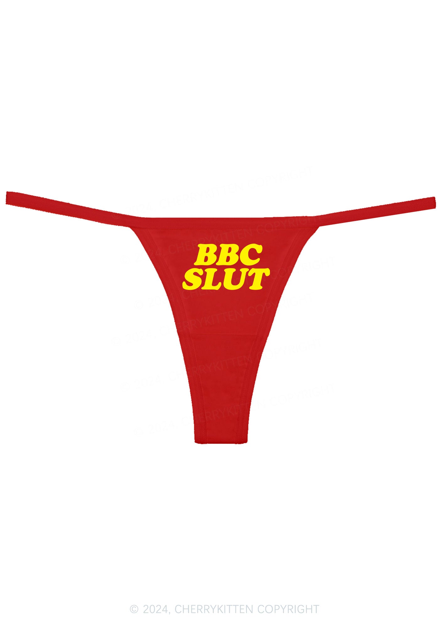 Big Slxt Y2K Flat String Thong Cherrykitten