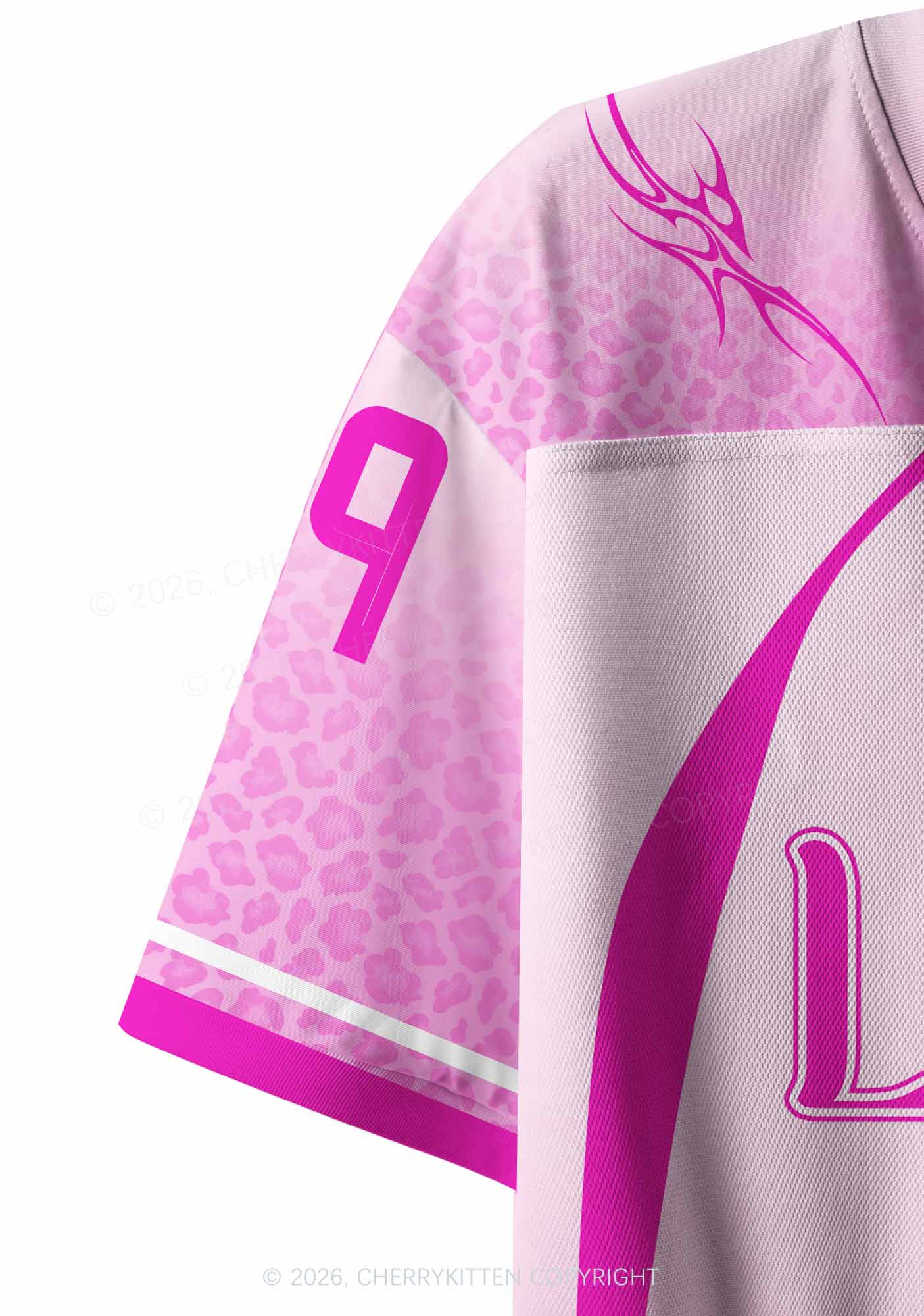 Pink Lesbians Do It Better Pride Y2K Crop Sport Jersey Shirts Cherrykitten