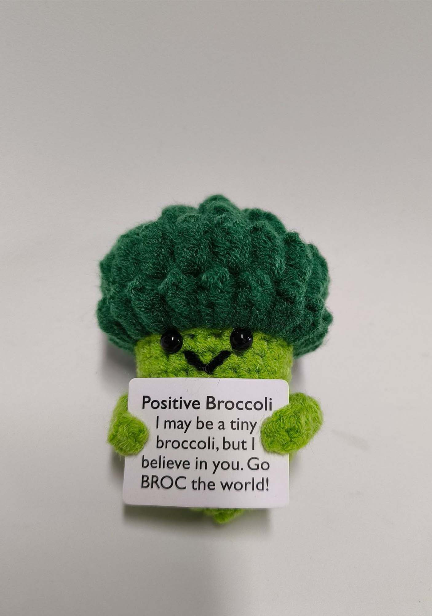 Positive Potato Y2K Handmade Crochet Pendant Cherrykitten