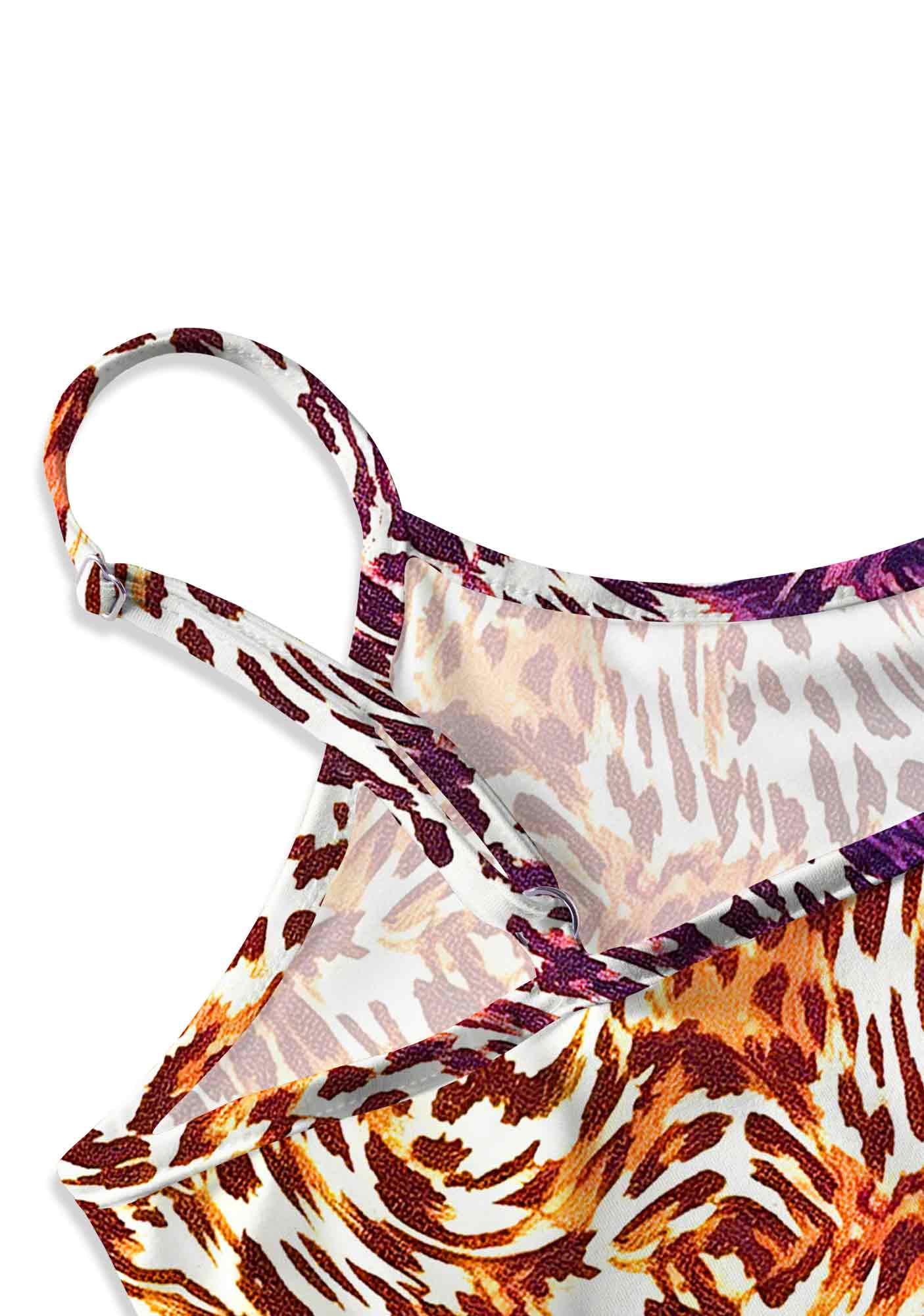 Lesbian Leopard Pride Y2K Print Cami Crop Top Cherrykitten