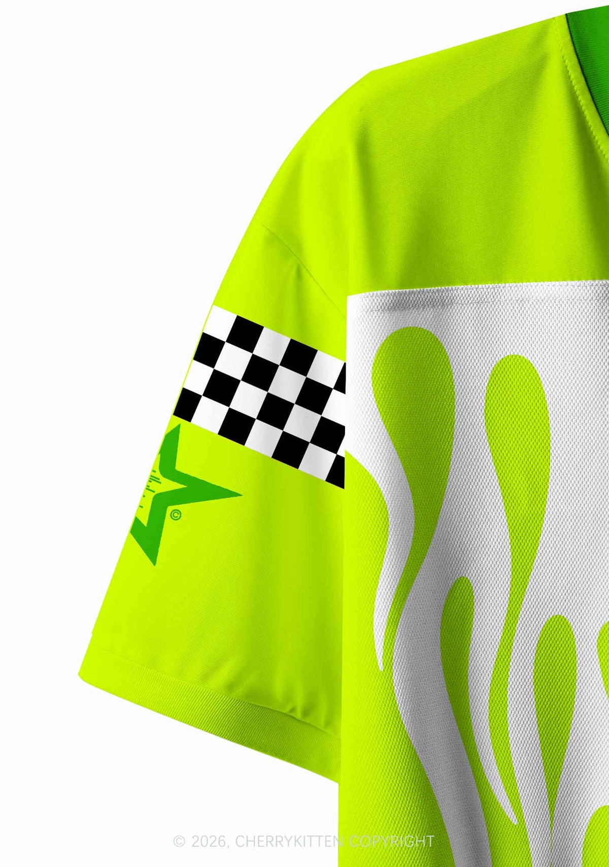 Cxm On My Txtties Y2K Crop Sport Jersey Shirts Cherrykitten
