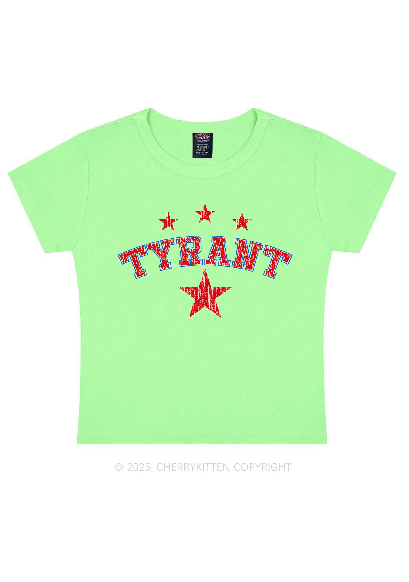 Tyrant Y2K Baby Tee Cherrykitten