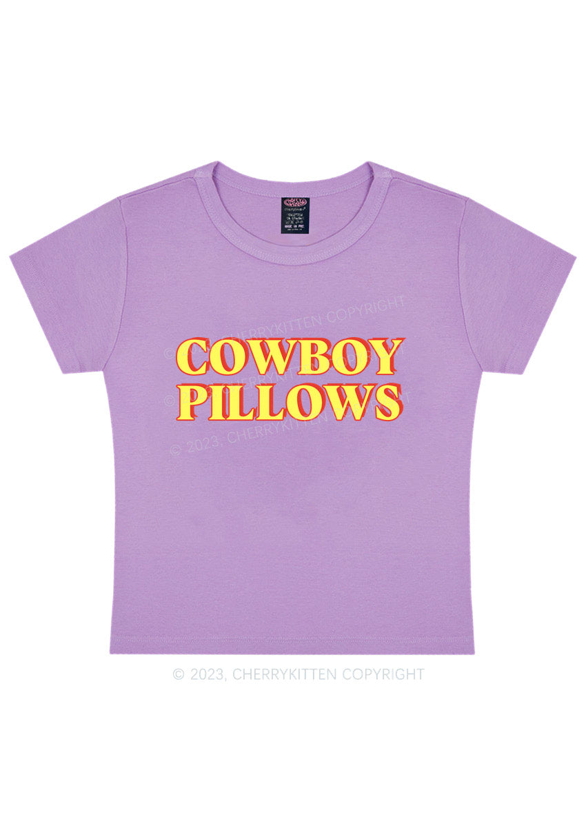 Cowboy Pillows Y2K Baby Tee Cherrykitten