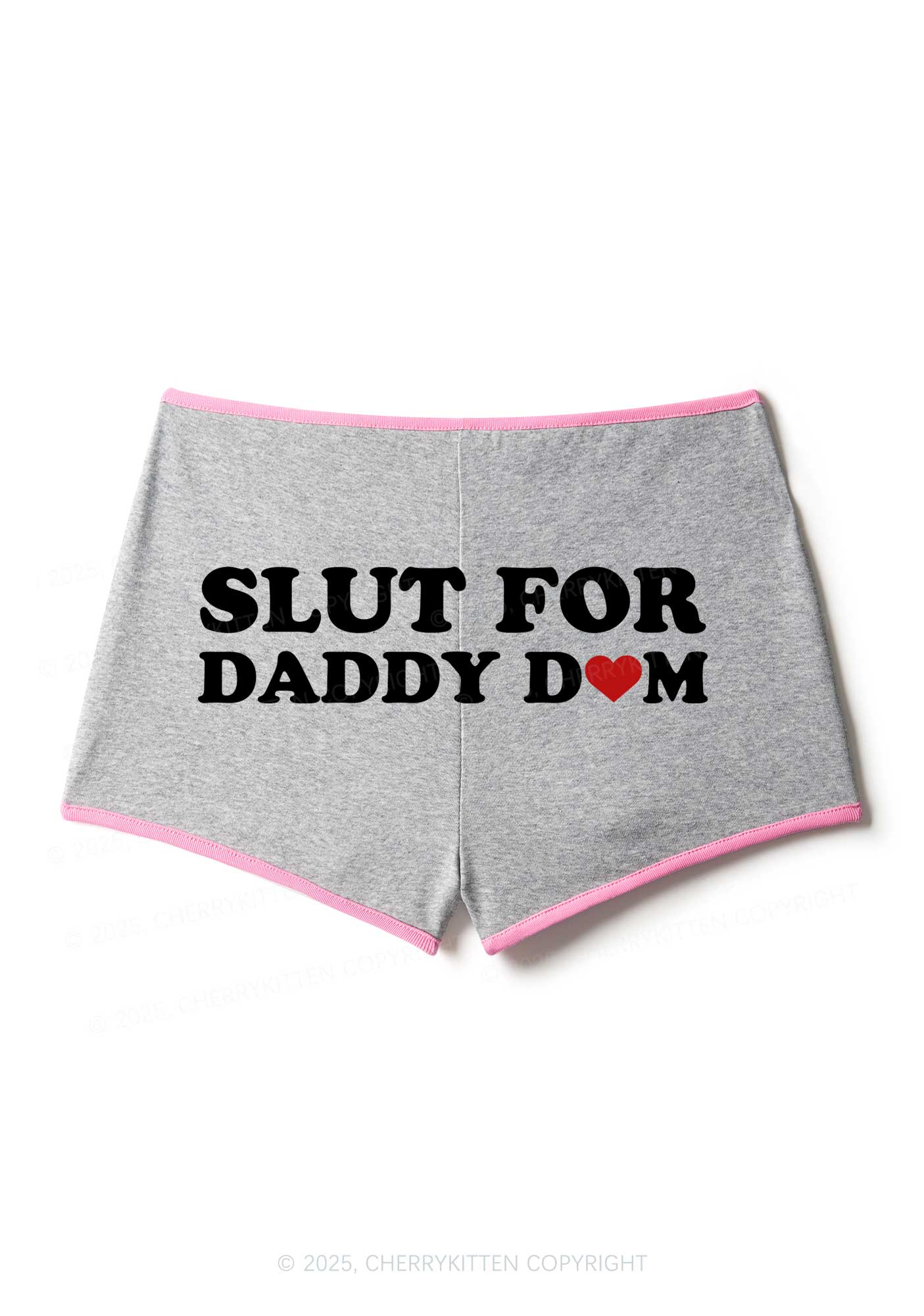 Slxt For Daddy Dom Y2K Booty Shorts Cherrykitten