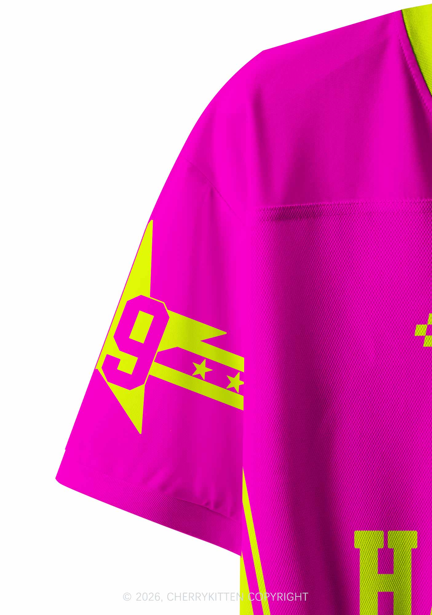 Handful Mommy Milkers Y2K Crop Sport Jersey Shirts Cherrykitten