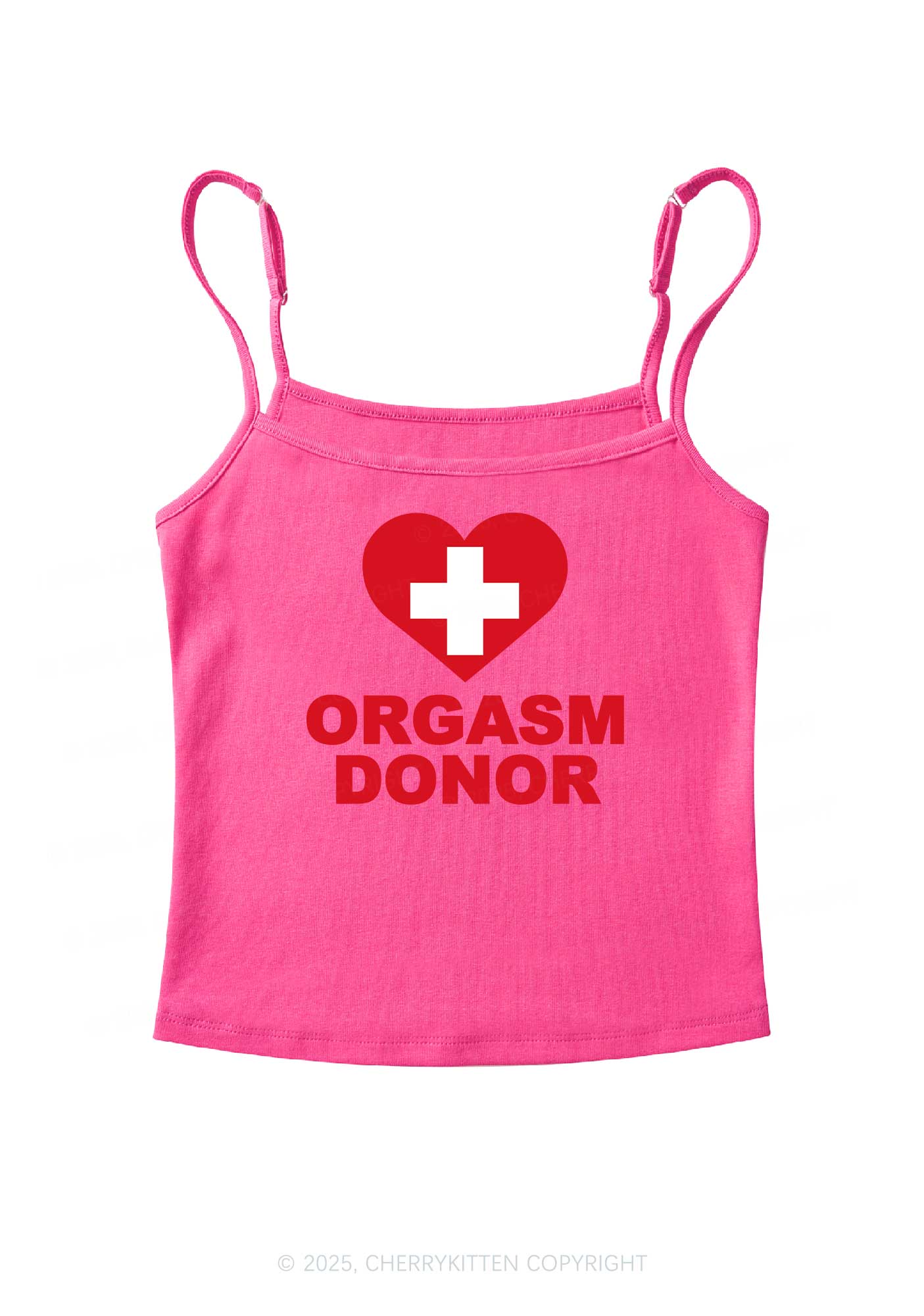 Orgxsm Donor Y2K Spaghetti Strap Cami Cherrykitten
