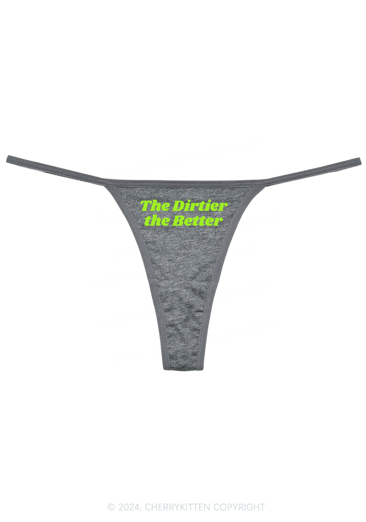 The Dirtier The Better Y2K Flat String Thong Cherrykitten