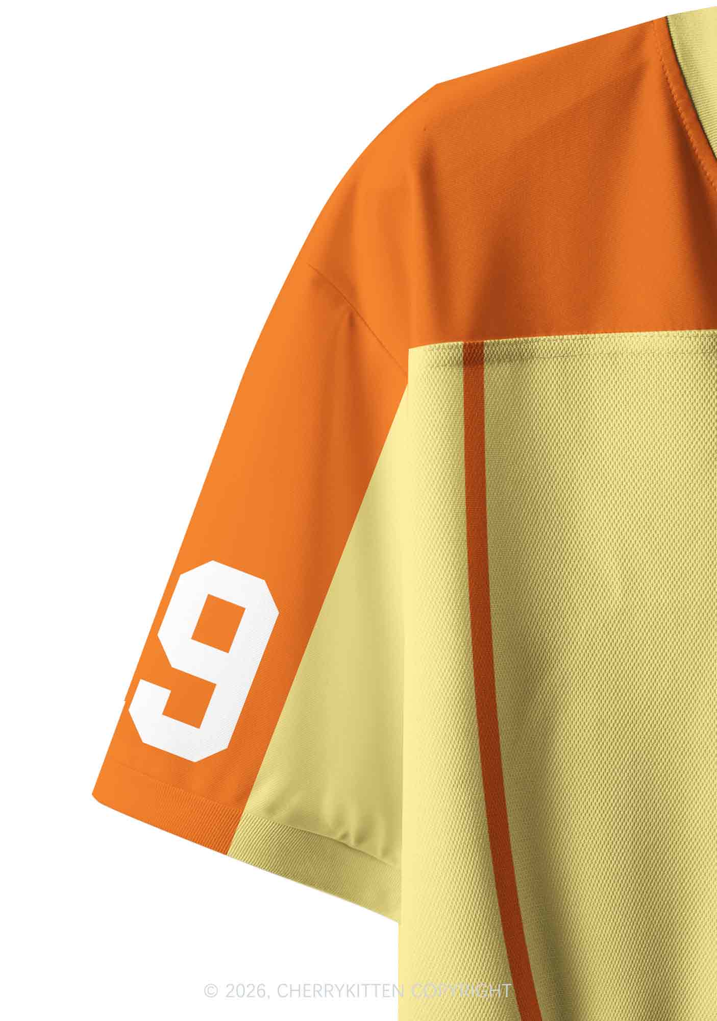 The Pet Y2K Crop Sport Jersey Shirts Cherrykitten
