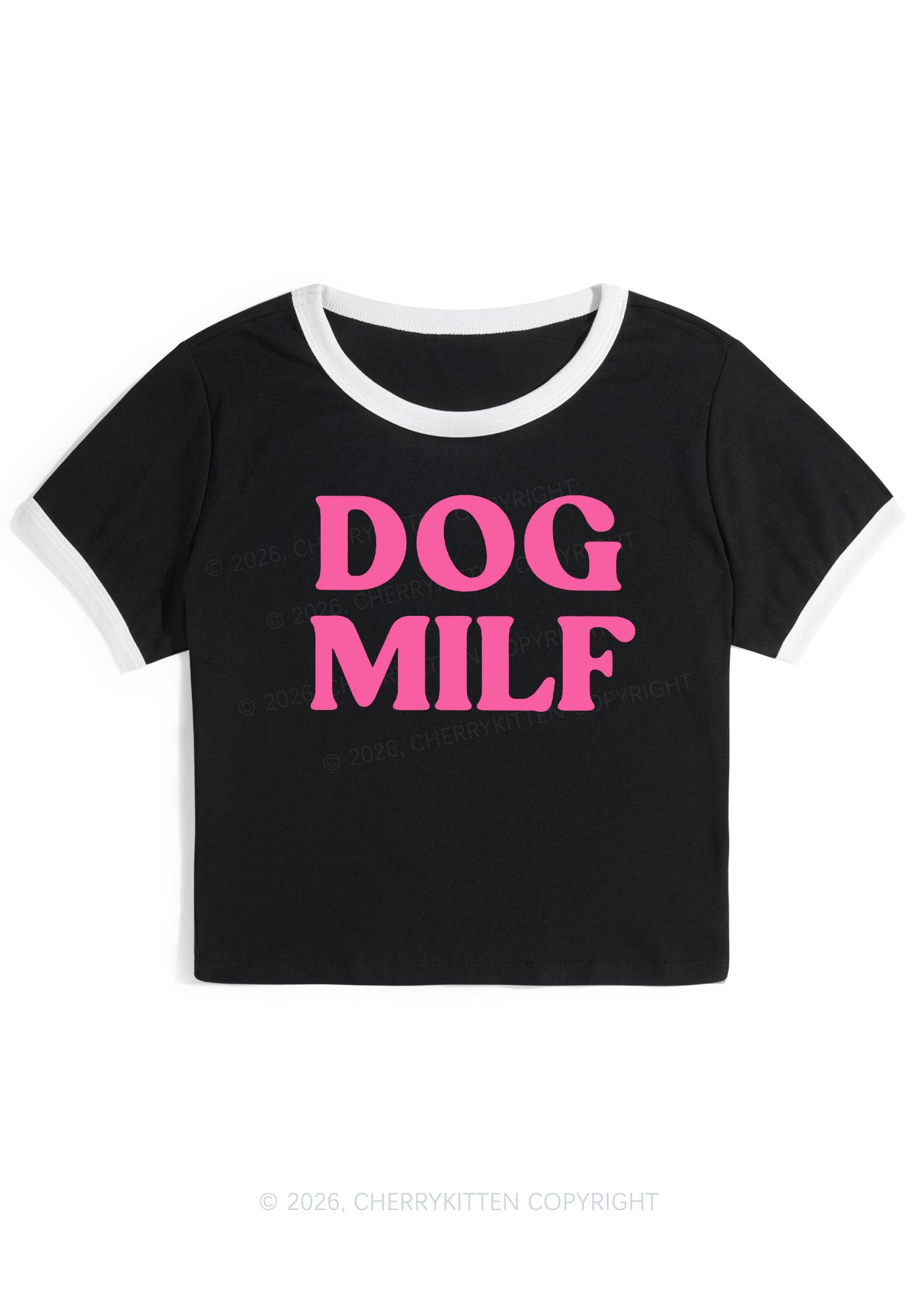 Dog Mxxf Y2K Ringer Tee Cherrykitten