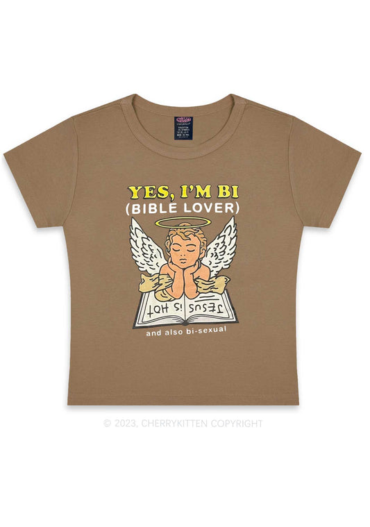 Bible Lover Y2K Baby Tee Cherrykitten