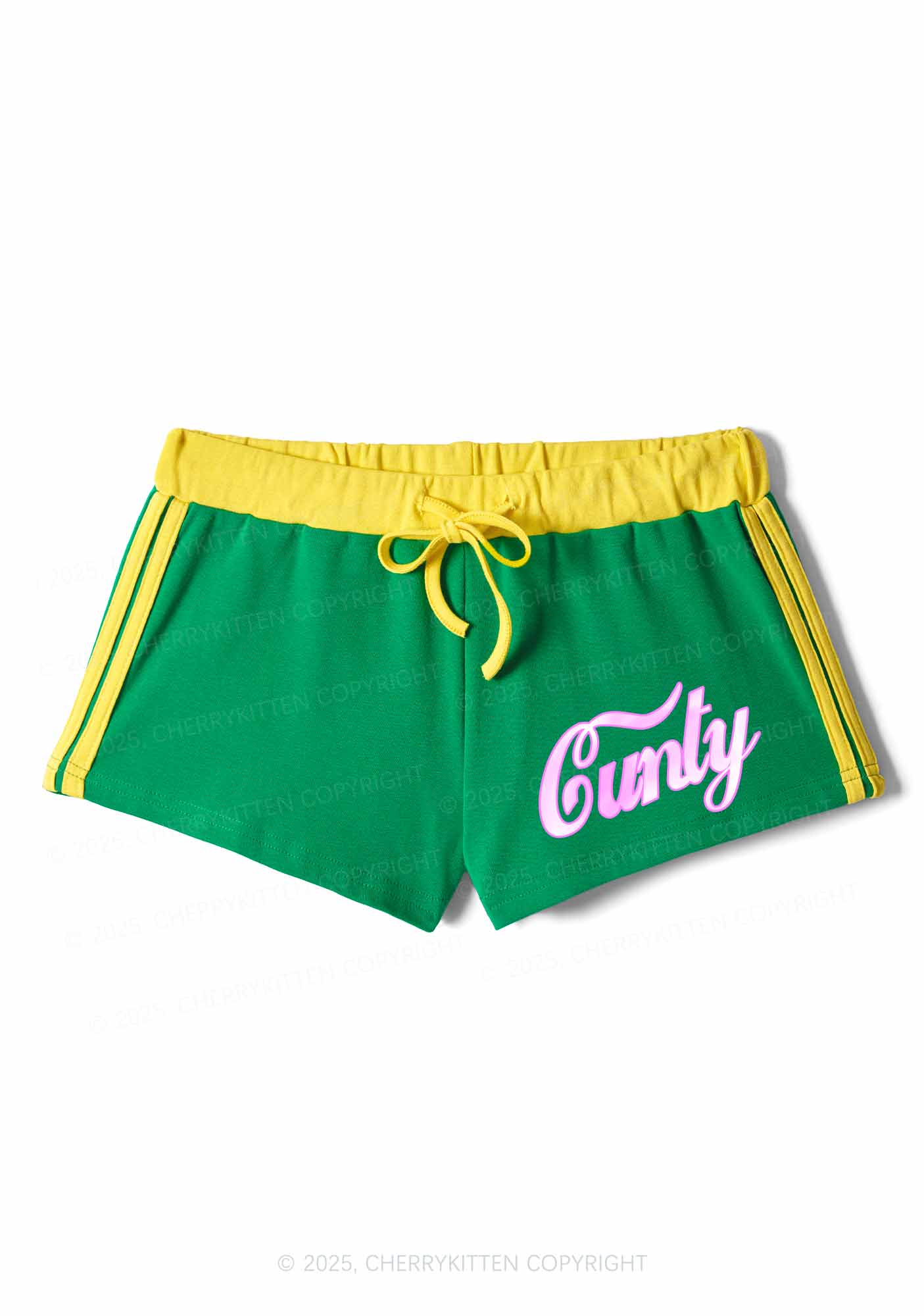 Cunty Y2K Drawstring Mini Shorts Cherrykitten