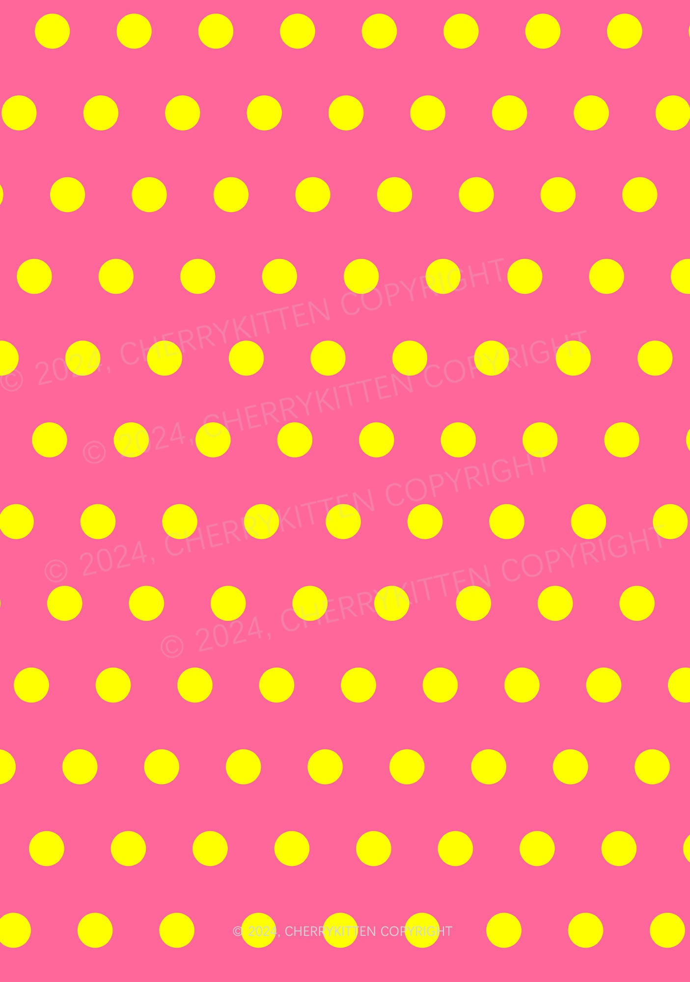 Pink And Yellow Dots Y2K Print Bikini Set Cherrykitten