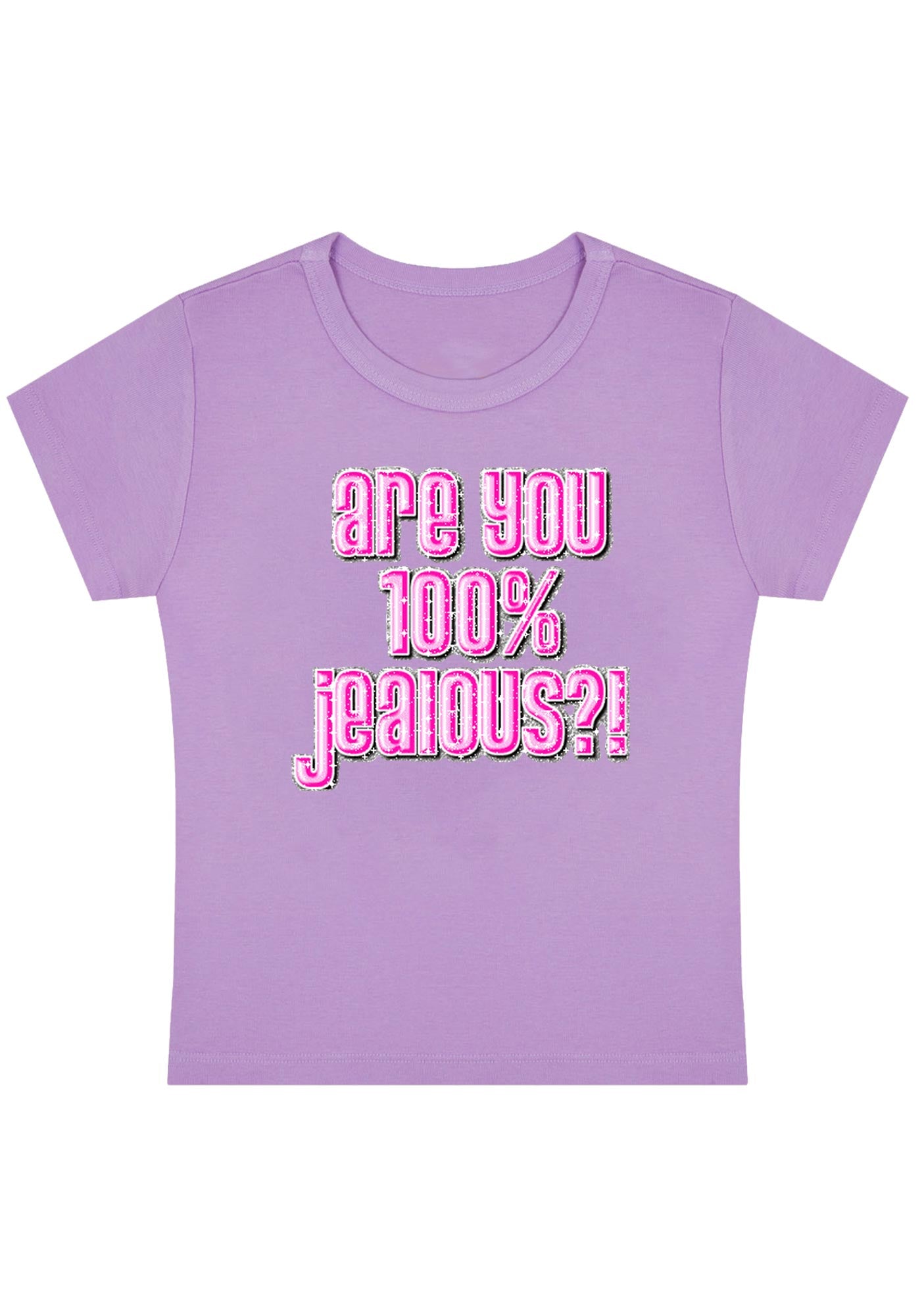 Curvy Are You 100% Jealous Baby Tee