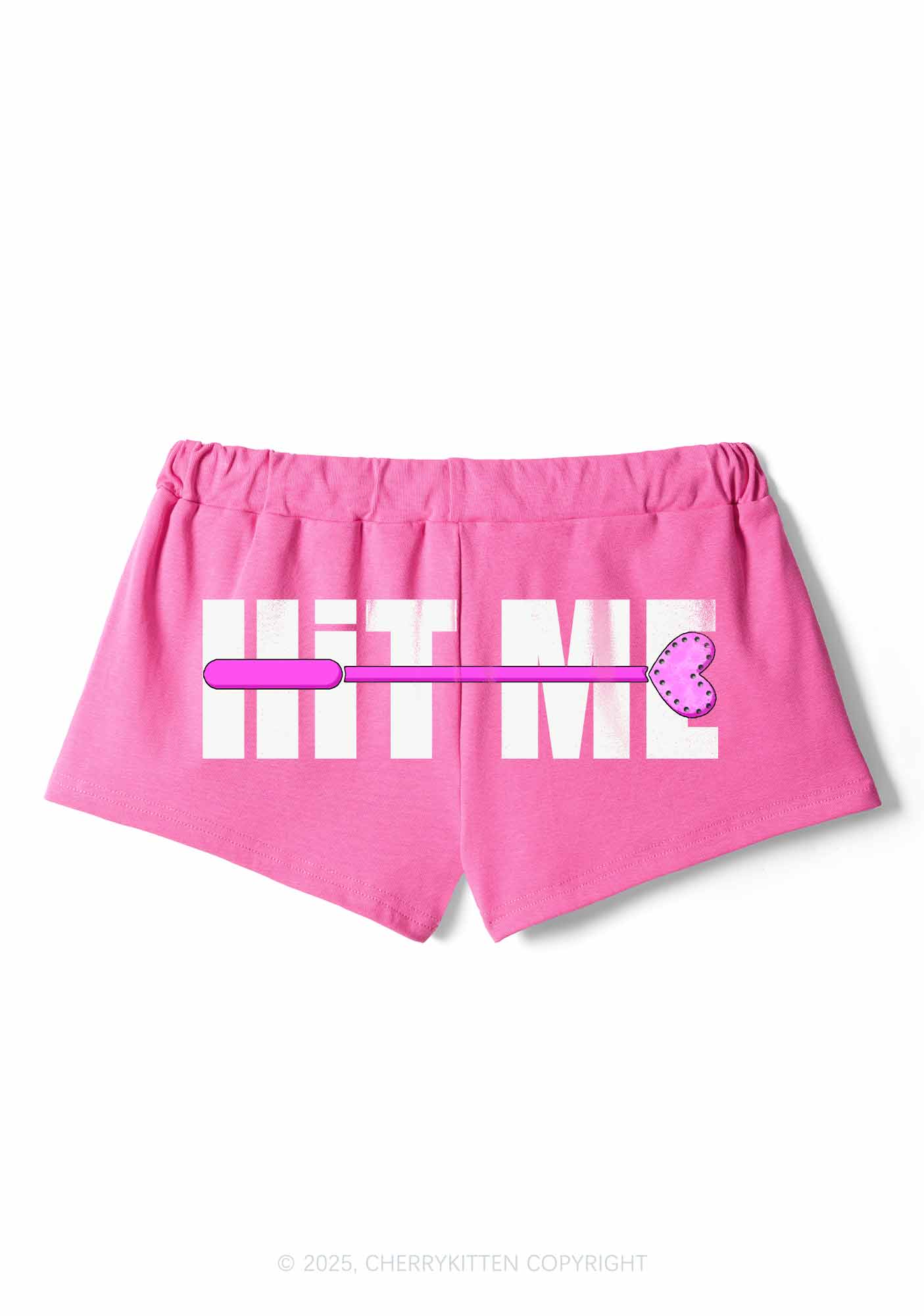 Hit Me Y2K Drawstring Mini Shorts Cherrykitten