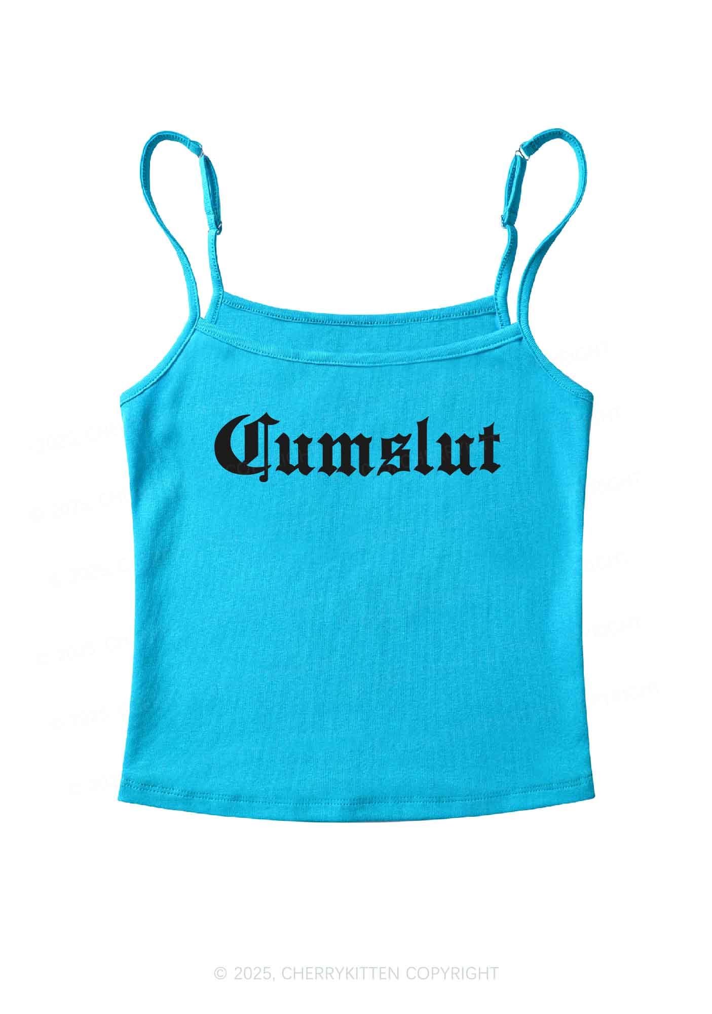 Cxmslxt Y2K Spaghetti Strap Cami Cherrykitten