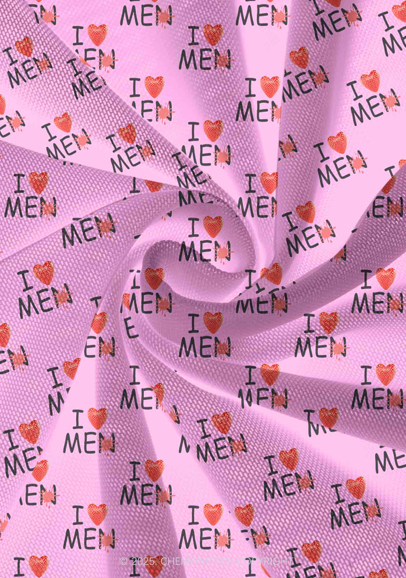 Love Me Not Men Pink Y2K Print Mini Layered Skirt Cherrykitten