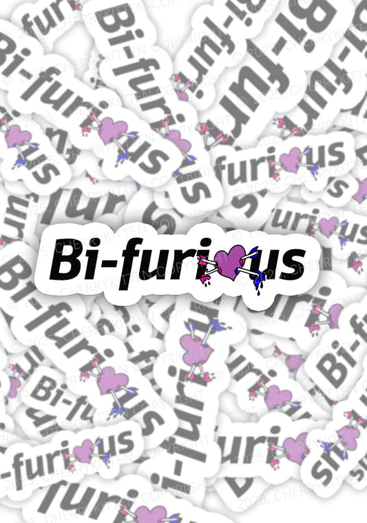 Bifurious Pride 1Pc Y2K Sticker Cherrykitten