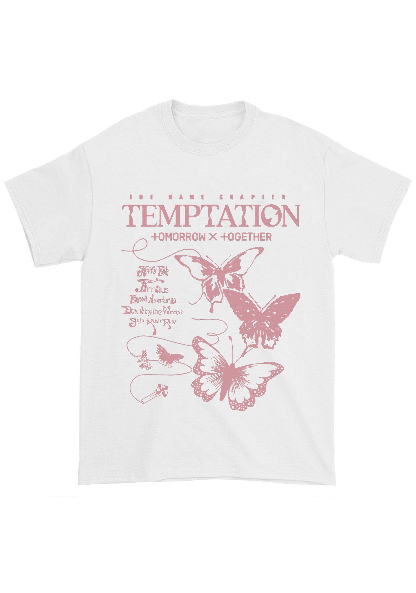 Temptation Album Txt Kpop Chunky Shirt
