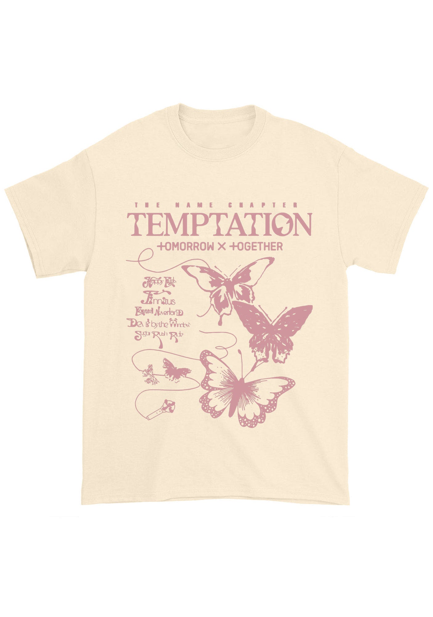 Temptation Album Txt Kpop Chunky Shirt