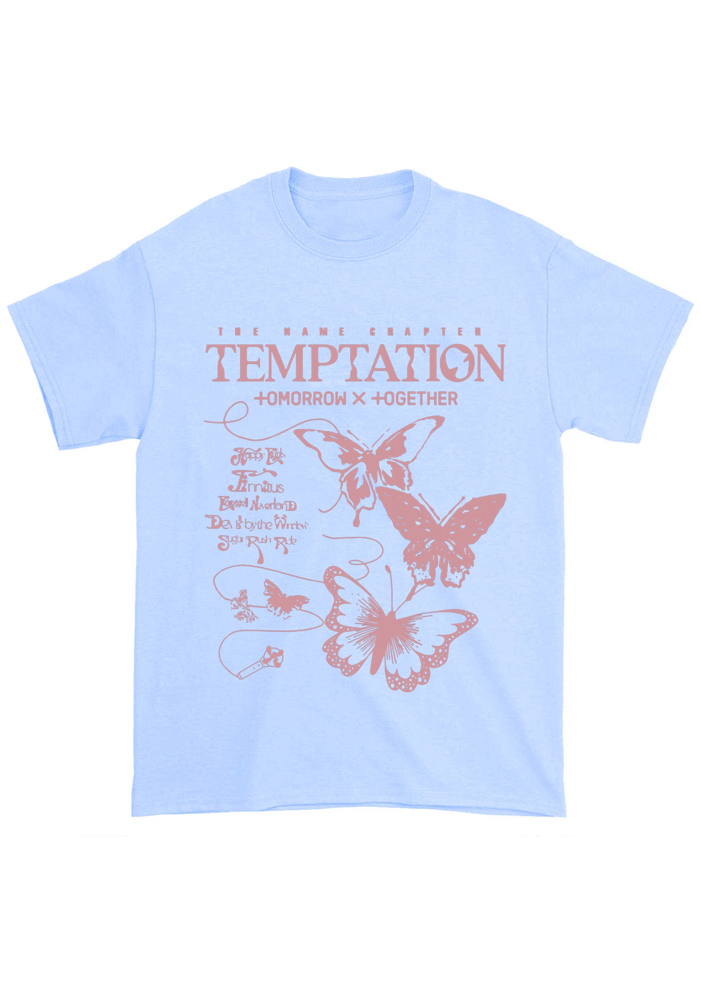 Temptation Album Txt Kpop Chunky Shirt