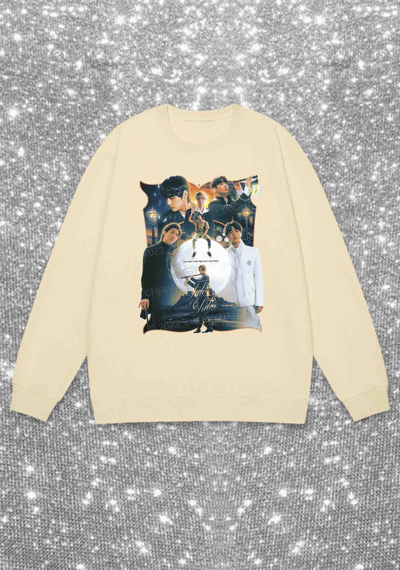 Tale Of Tales Bangtan Kpop Y2K Sweatshirt Cherrykitten