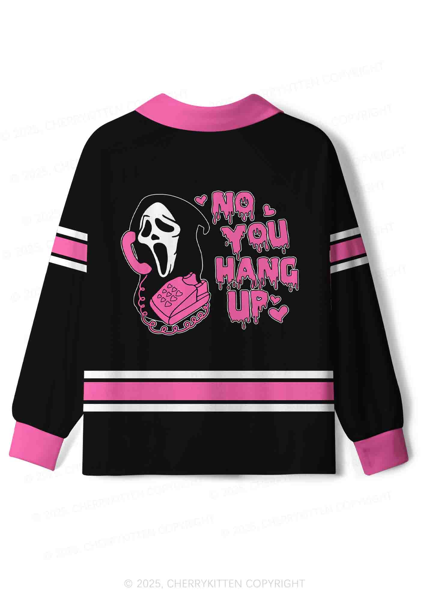 Halloween Custom Horror Call Y2K Sport Long Sleeve Jersey Shirts Cherrykitten