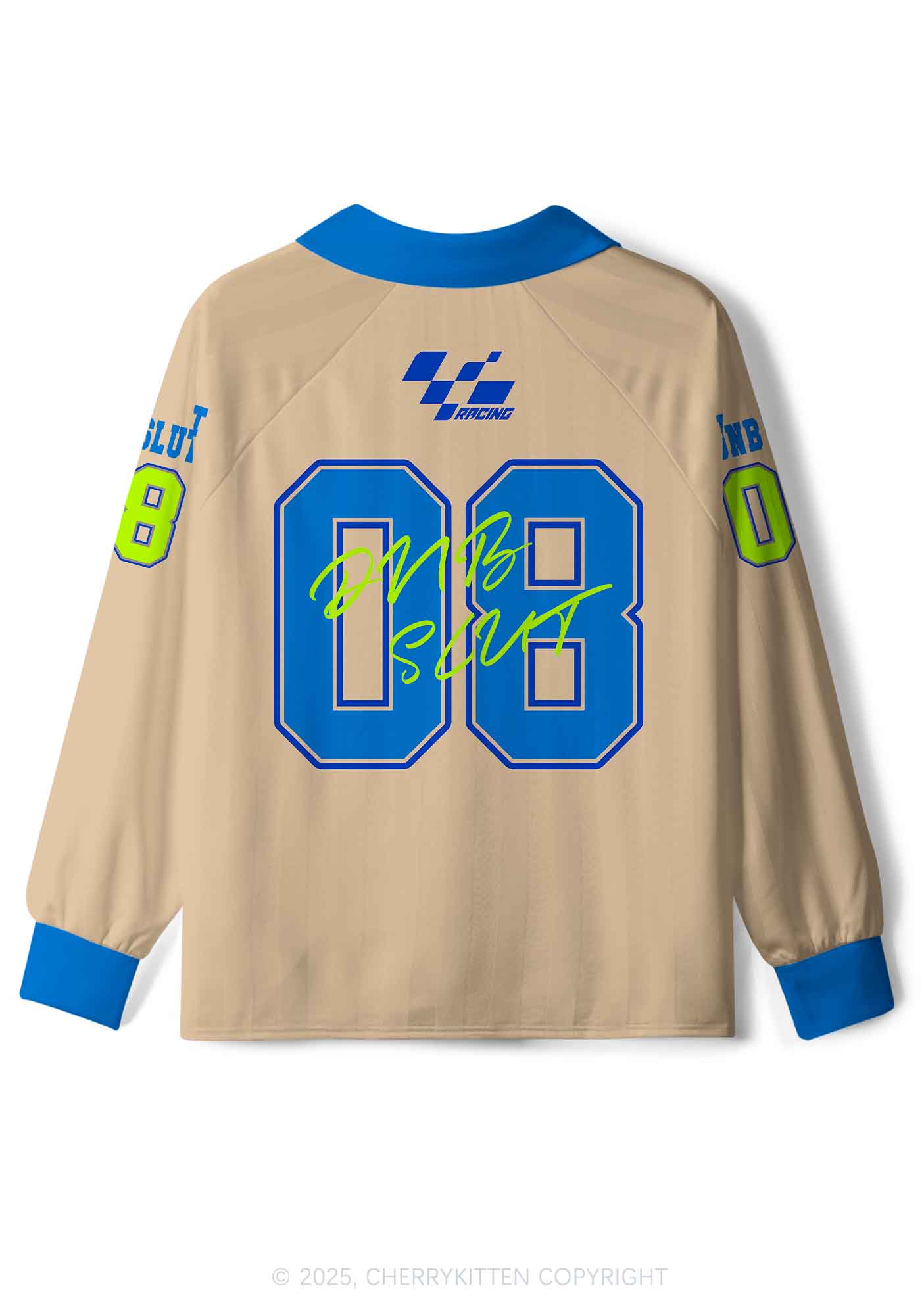 Custom Dnb Slxt Y2K Long Sleeve Sport Jersey Shirts Cherrykitten