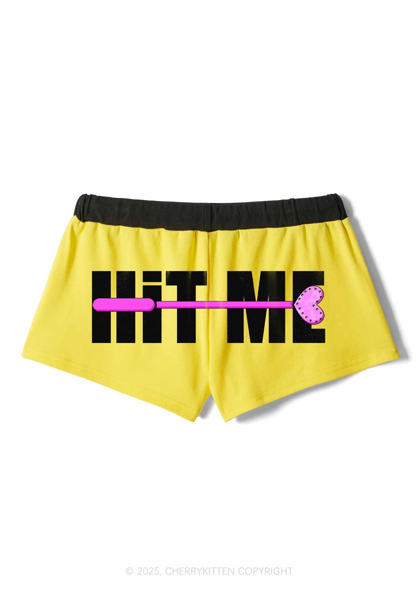 Hit Me Y2K Drawstring Mini Shorts Cherrykitten