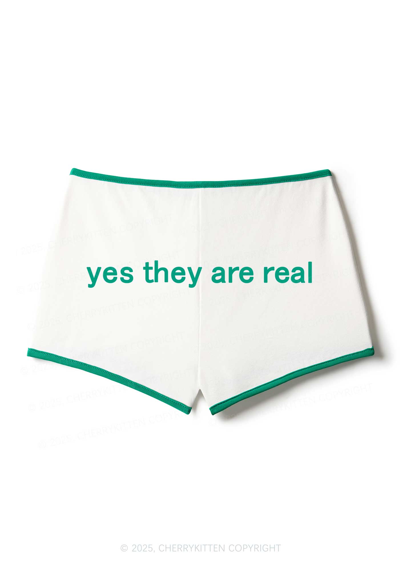 Yes They Are Real Y2K Booty Shorts Cherrykitten